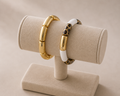 Bracelets Jonc Dorés - Set de 2