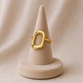 Bague Géométrique Dorée